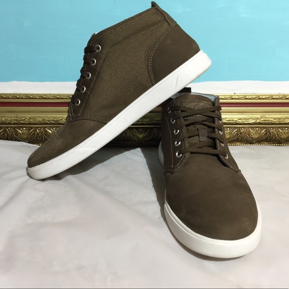 Timberland Groveton Olive Chukka Shoes main image 6